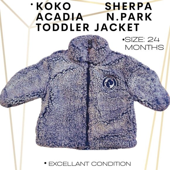 Acadia National Park Koko Sherpa Fleece Jacket - Toddler 24 Months. NEVER WORN - Picture 1 of 1